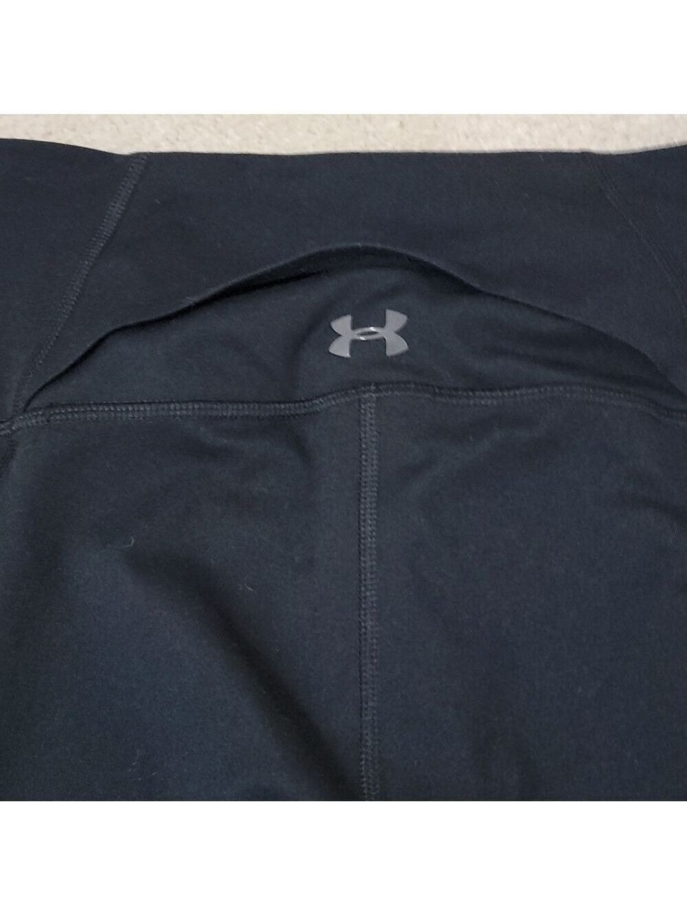 Under Armour Heat Gear Reptile Skin Print Capri Workout Exercise Leggings - Picture 4 of 8